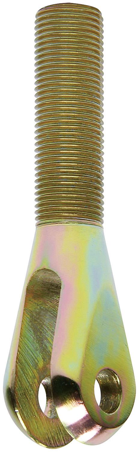 Allstar Performance Clevises ALL56194 Clevis, Steel, Black, .375 Slot Width, .375 in. Hole, Each