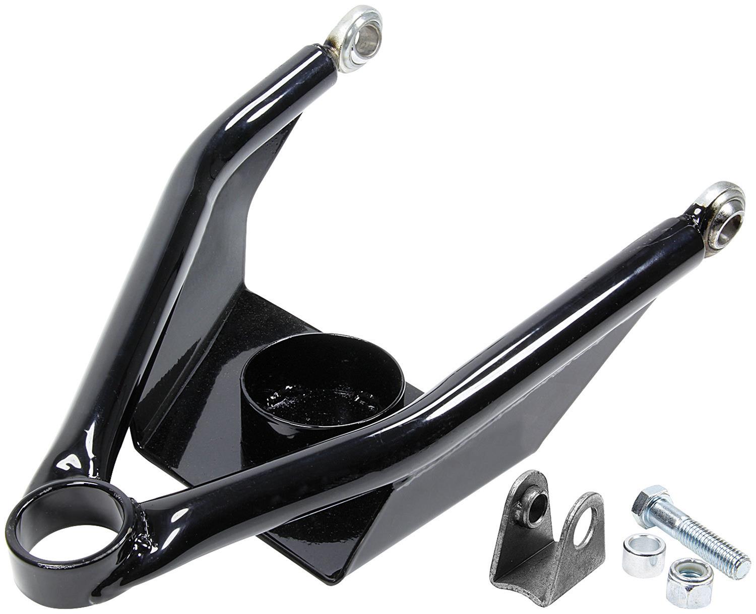 Allstar Performance UMP Tubular Lower Control Arms ALL56323 Arms, Tubular, Front, Lower, Passenger Side, Steel, Black Powdercoated, GM, Passenger Car, Each