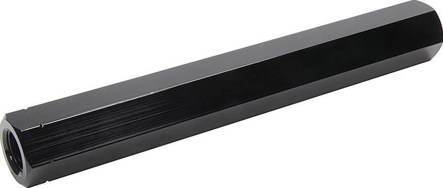 Allstar Performance Aluminum Suspension Tubes ALL56708 Threaded Tube, Tube, Hex, 3/4-16 in. Thread, Aluminum, Black Anodized, 8.0 in. Length, Each