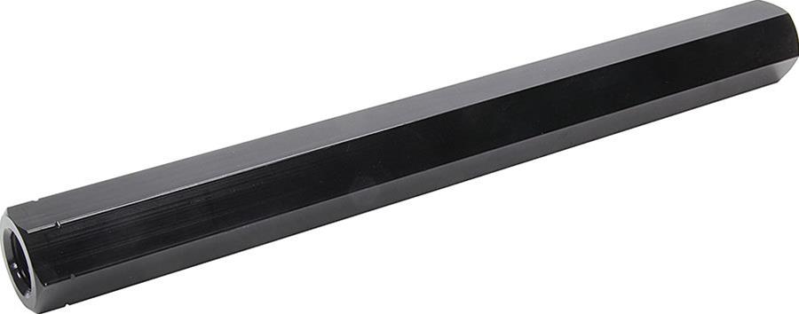 Allstar Performance Aluminum Suspension Tubes ALL56710 Threaded Tube, Tube, Hex, 3/4-16 in. Thread, Aluminum, Black Anodized, 10.0 in. Length, Each