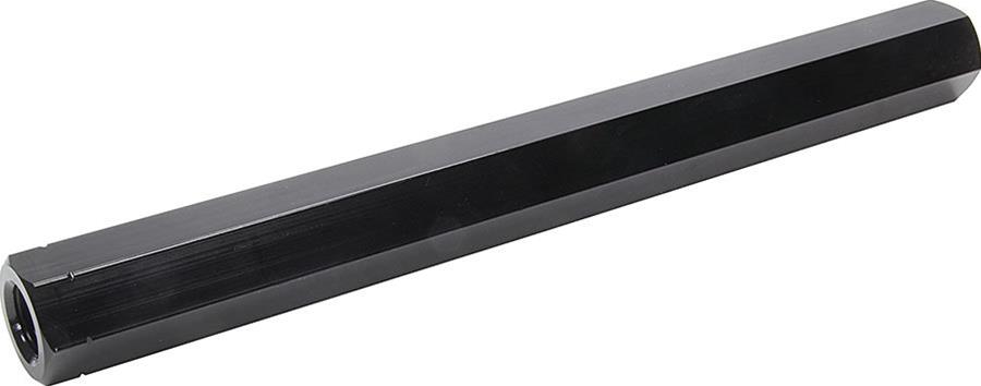 Allstar Performance Aluminum Suspension Tubes ALL56711 Threaded Tube, Tube, Hex, 3/4-16 in. Thread, Aluminum, Black Anodized, 11.0 in. Length, Each