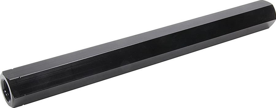 Allstar Performance Aluminum Suspension Tubes ALL56712 Threaded Tube, Tube, Hex, 3/4-16 in. Thread, Aluminum, Black Anodized, 12.0 in. Length, Each