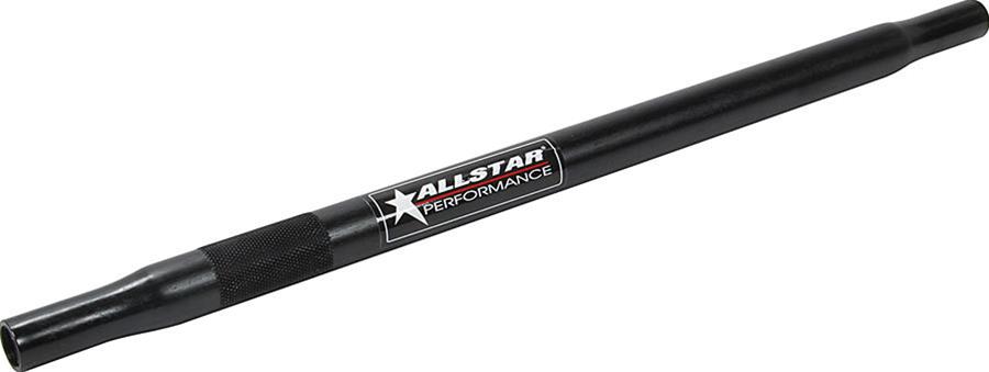 Allstar Performance Steel Suspension Tubes ALL57060 Threaded Tube, Tube, Swedged, 1/2-20 in. RH/LH Thread, Steel, Black Anodized, 8.0 in. Length, Each