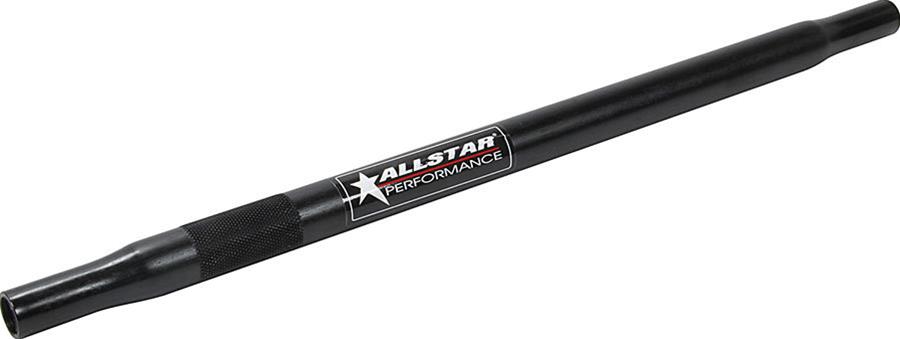 Allstar Performance Steel Suspension Tubes ALL57064 Threaded Tube, Tube, Swedged, 1/2-20 in. RH/LH Thread, Steel, Black Anodized, 10.0 in. Length, Each