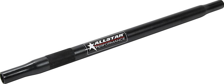 Allstar Performance Steel Suspension Tubes ALL57078 Threaded Tube, Tube, Swedged, 1/2-20 in. RH/LH Thread, Steel, Black Anodized, 17.0 in. Length, Each