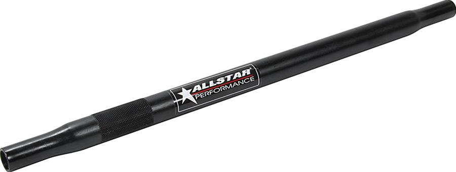 Allstar Performance Steel Suspension Tubes ALL57084 Threaded Tube, Tube, Swedged, 1/2-20 in. RH/LH Thread, Steel, Black Anodized, 20.0 in. Length, Each