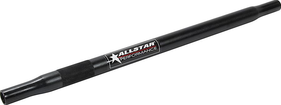 Allstar Performance Steel Suspension Tubes ALL57086 Threaded Tube, Tube, Swedged, 1/2-20 in. RH/LH Thread, Steel, Black Anodized, 21.0 in. Length, Each