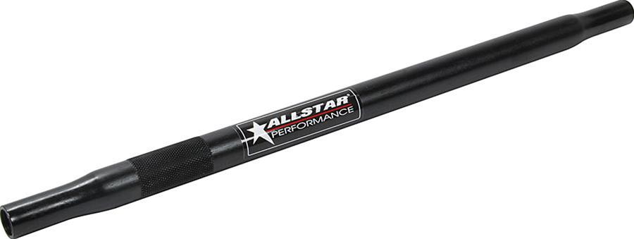 Allstar Performance Steel Suspension Tubes ALL57096 Threaded Tube, Tube, Swedged, 1/2-20 in. RH/LH Thread, Steel, Black Anodized, 26.0 in. Length, Each