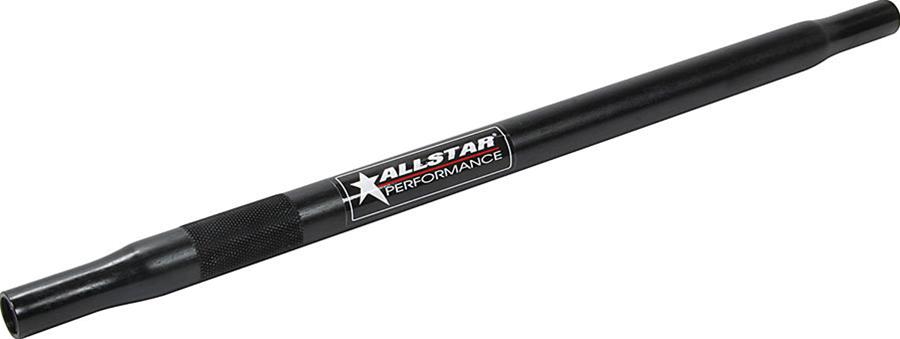 Allstar Performance Steel Suspension Tubes ALL57098 Threaded Tube, Tube, Swedged, 1/2-20 in. RH/LH Thread, Steel, Black Anodized, 27.0 in. Length, Each