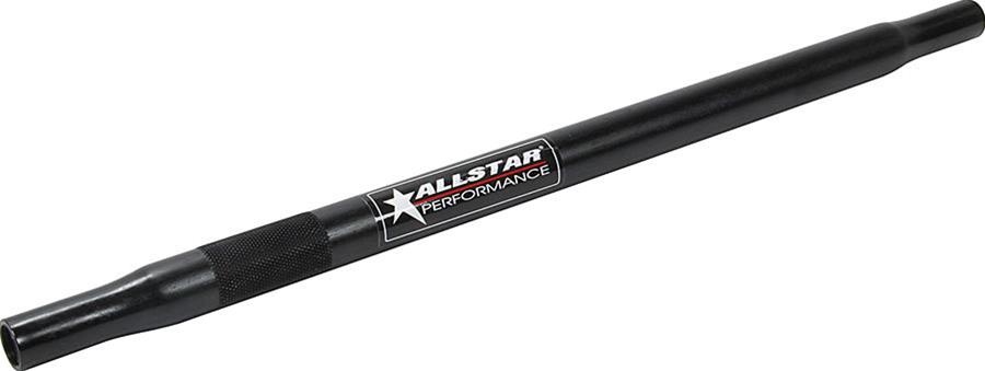 Allstar Performance Steel Suspension Tubes ALL57099 Threaded Tube, Tube, Swedged, 1/2-20 in. RH/LH Thread, Steel, Black Anodized, 28.0 in. Length, Each