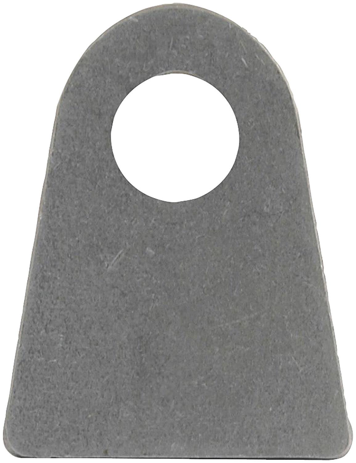 Allstar Performance Chassis Tabs ALL60004 Tabs, Mild Steel, 0.125 in. Thick, 2.313 in. Tall, 0.625 in, Hole, Set of 4