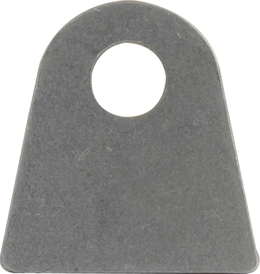 Allstar Performance Chassis Tabs ALL60006 Tabs, Mild Steel, 0.187 in. Thick, 1.825 in. Tall, 0.500 in, Hole, Set of 4