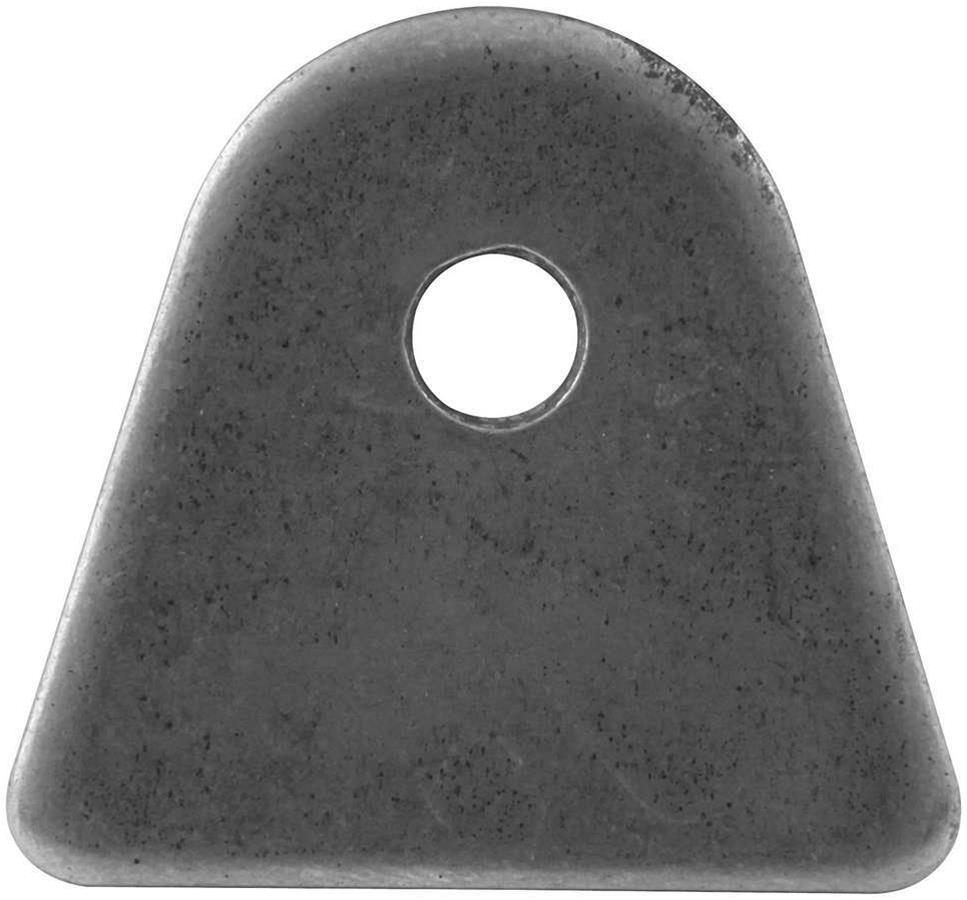 Allstar Performance Chassis Tabs ALL60012 Tabs, Mild Steel, 0.125 in. Thick, 0.250 in, Hole, Set of 4