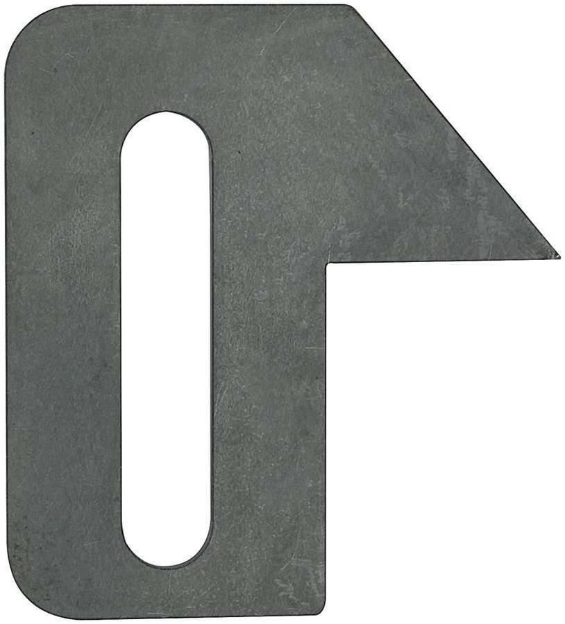 Allstar Performance Trailing Arm Brackets ALL60044 Bracket, Steel, Natural, 3/4 in. Slot, Each