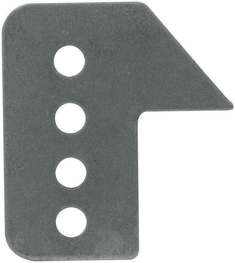 Allstar Performance Trailing Arm Brackets ALL60045 or Leaf Spring Bracket, Front, Steel, 5/8 in. Mounting Holes (1 Row, 4 Holes), Welding Required