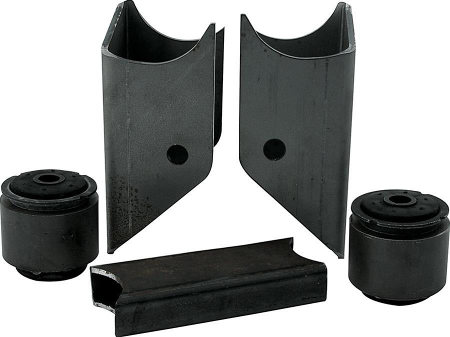 Allstar Performance Front Trailing Arm Bracket Slider Boxes ALL60052 Bracket, Steel, Mount, Buick, Chevy, Oldsmobile, Pontiac, Kit