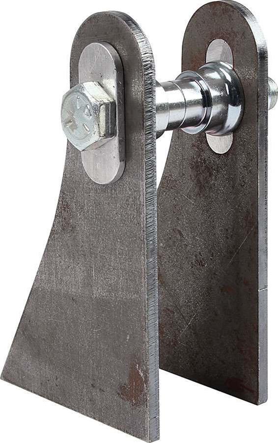 Allstar Performance Slotted Upper Control Arm Brackets ALL60077 Arms, Bracket, Steel, Natural, Weld-On, Upper, Kit
