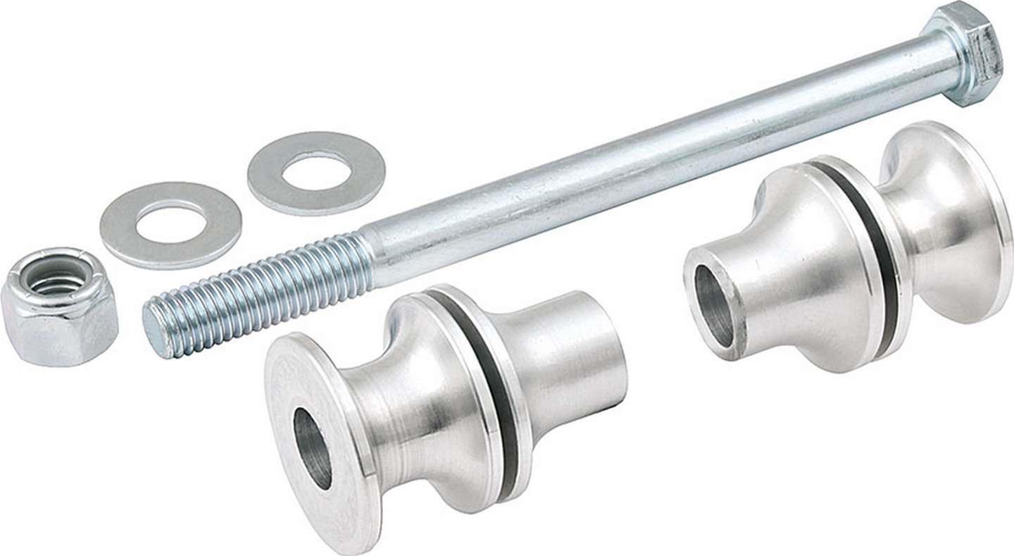 Allstar Performance Torque Link Replacement Components ALL60149 kit with multiple spacers allows positioning of the 90/10 shock where ever needed between