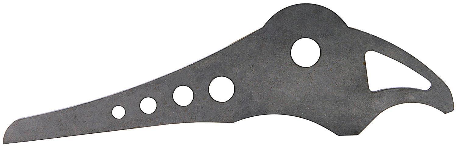 Allstar Performance Front Strut Mounting Brackets ALL60215 Shock Mount, Steel, Natural, 1/8 in. Thick, Each