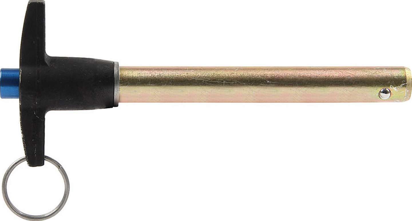 Allstar Performance Quick-Release Pins ALL60322 Quick Release Pins, 4130 Steel, Gold Iridited, Pin Length 3 in., Pin Diameter 0.50 in., Each