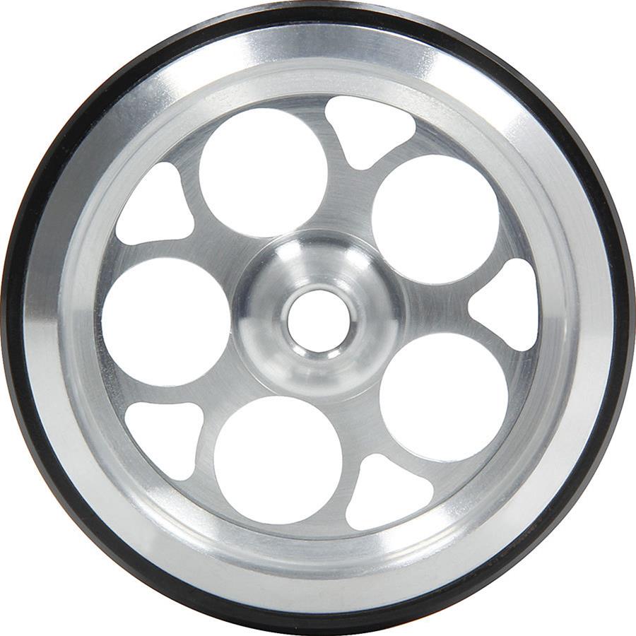 Allstar Performance Wheelie Bar Wheels ALL60512 Wheel, Replacement Part, 5-hole Design, 4 in. Diameter, No Bearing, 1.625 in. Wide Mount, Each