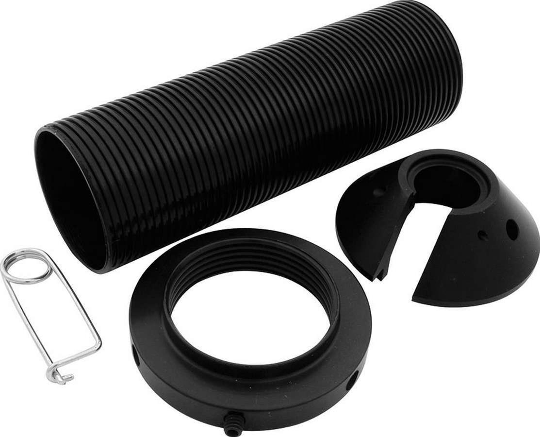 Allstar Performance Coilover Sleeves ALL64154 Sleeves, Aluminum, Black Anodized, 7 in. Length, QA1 Shocks, Each