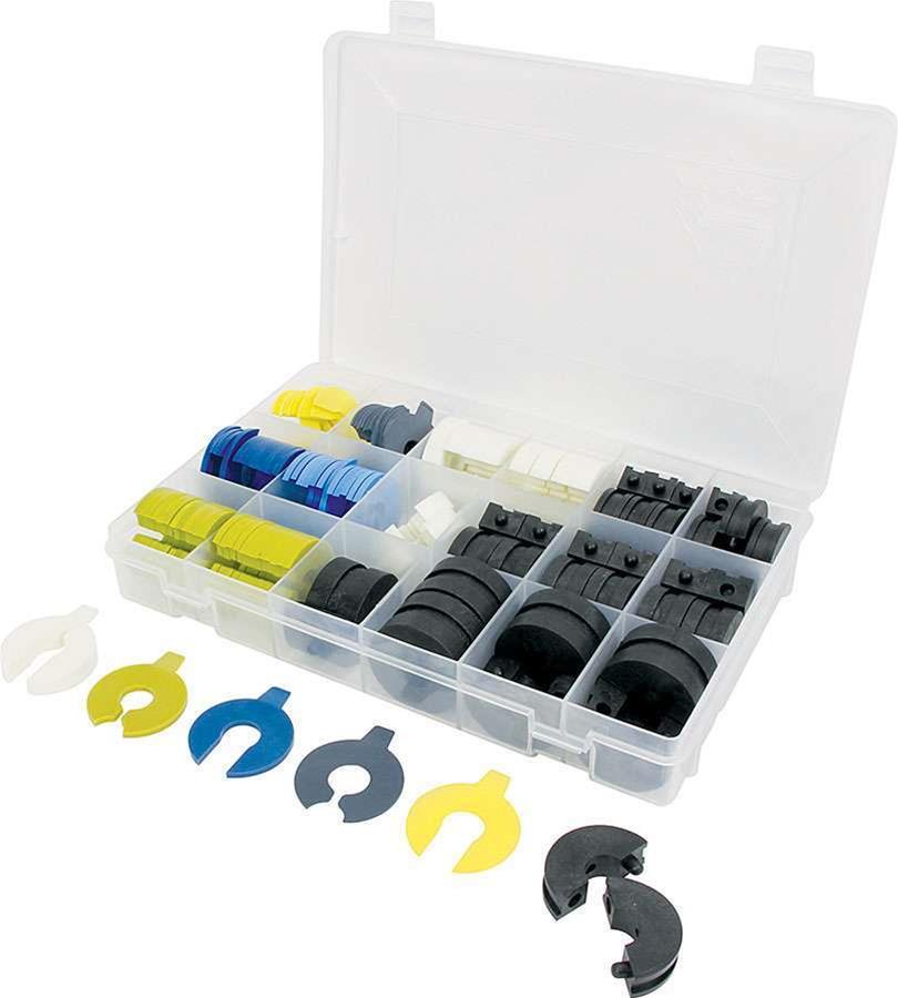 Allstar Performance Bump Stop Components ALL64444 Shock Components, 16mm Shock Shim Deluxe Kit, Set