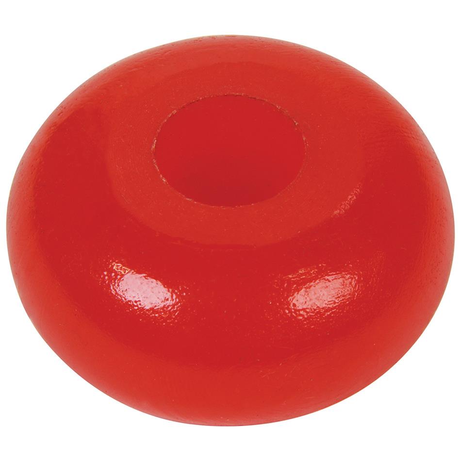 Allstar Performance Roller Skate Wheel Shock Bump Stops ALL64511 Stops, 55 Durometer, Red, 1.00 in. Thickness, Each