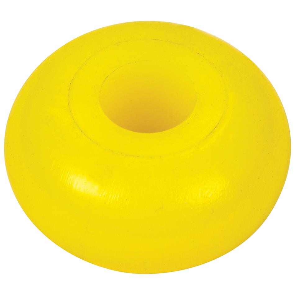 Allstar Performance Roller Skate Wheel Shock Bump Stops ALL64514 Stops, 70 Durometer, Yellow, 1.00 in. Thickness, Each