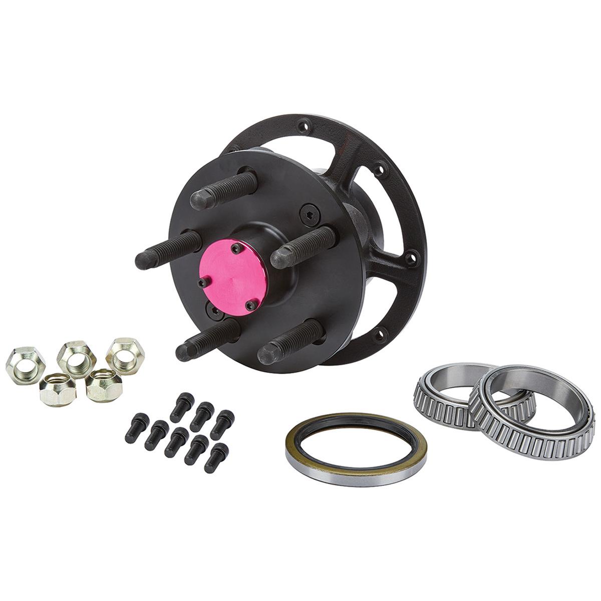 Allstar Performance Wheel Hubs ALL68806 5x5 Rear Hub Kit Steel 2.5 in