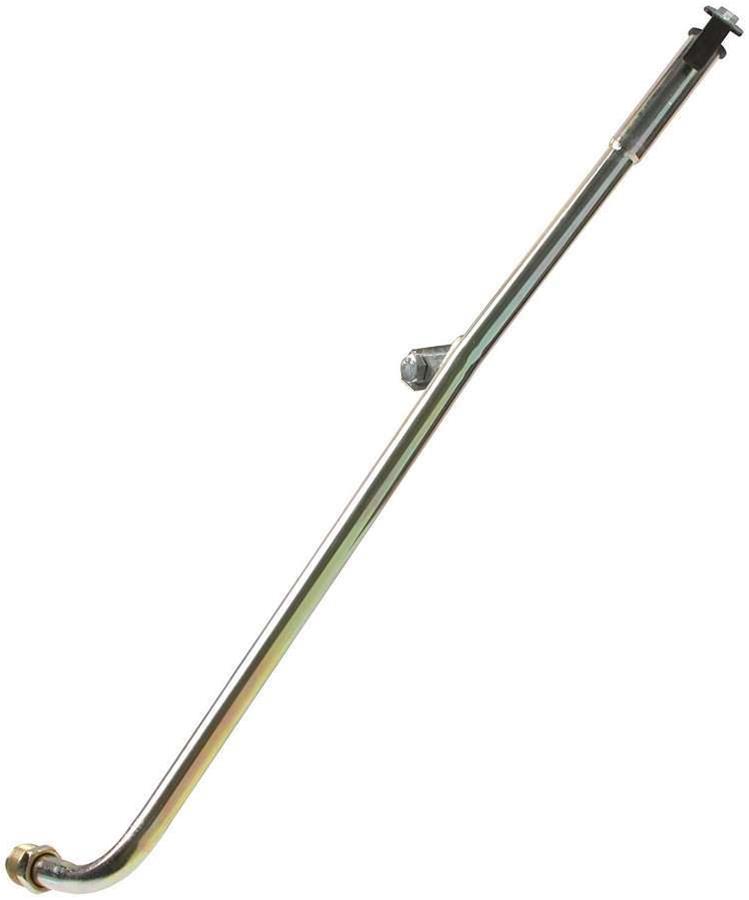 Allstar Performance Locking Transmission Dipsticks ALL69127 Dipstick, Locking, Steel, Gold Iridited, Bellhousing Mount, Ford, C-4, Each