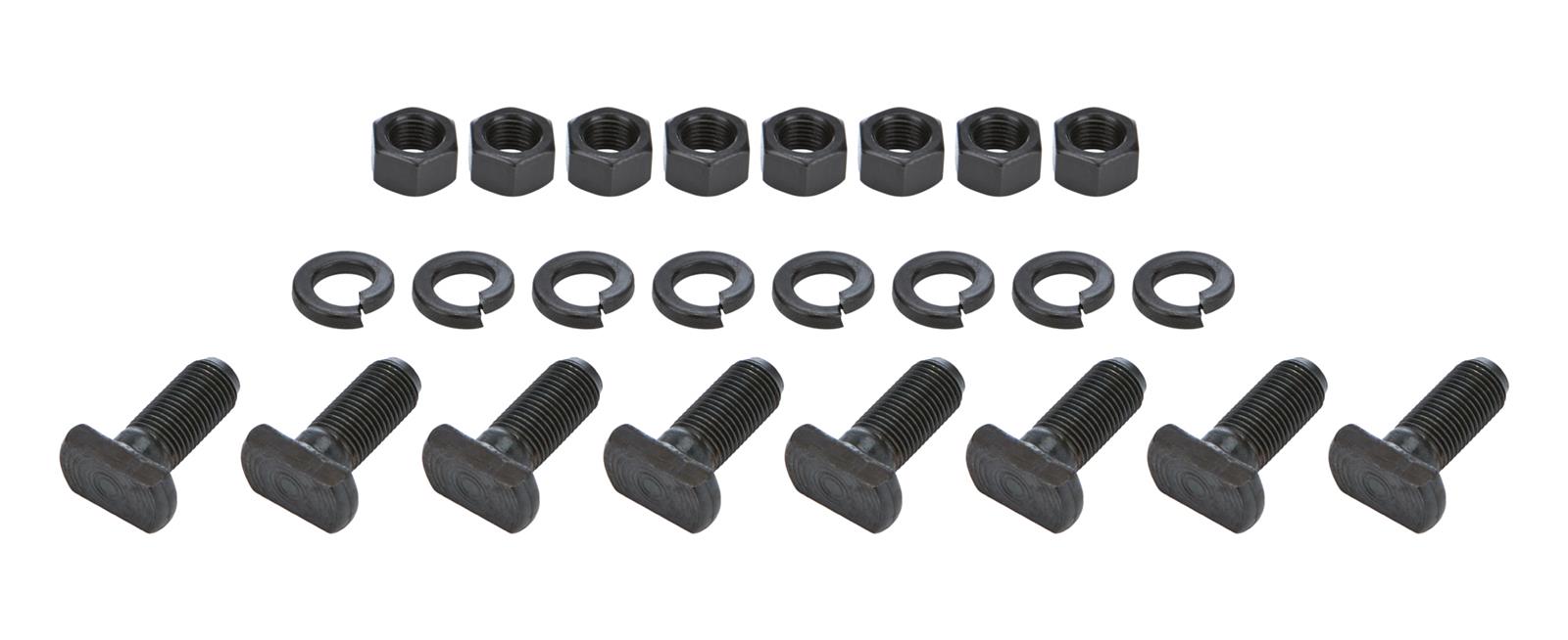 Allstar Performance Brake Backing Plates ALL72043 Ford 9 in Plate T-Bolts, 1/2 in-20 x 1-1/8 in