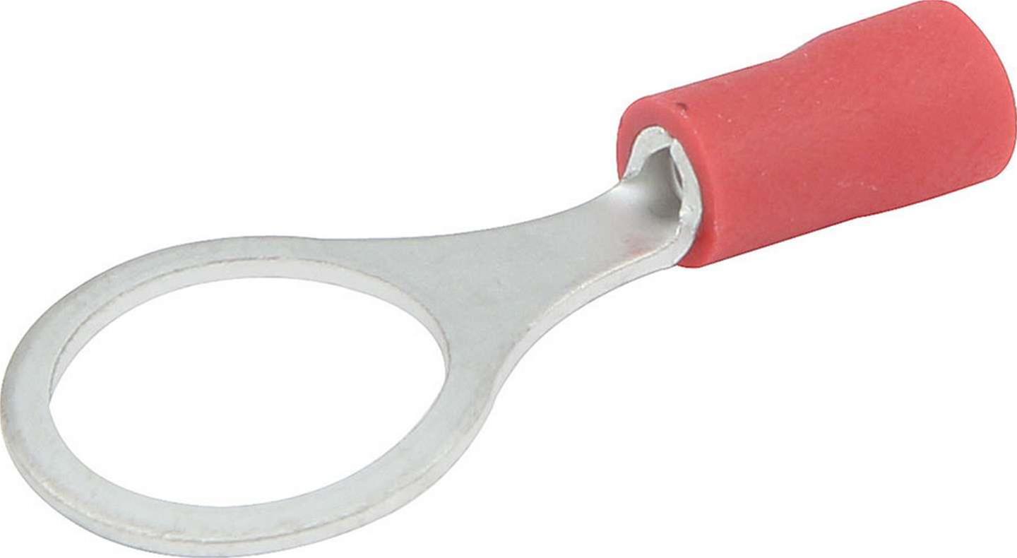Allstar Performance Terminal Connectors ALL76036 Electrical Wiring Connectors, Tin Plated Copper, 3/8 in. Stud Ring, Male, PVC Insulated, 18-22 Gauge, Set of 20