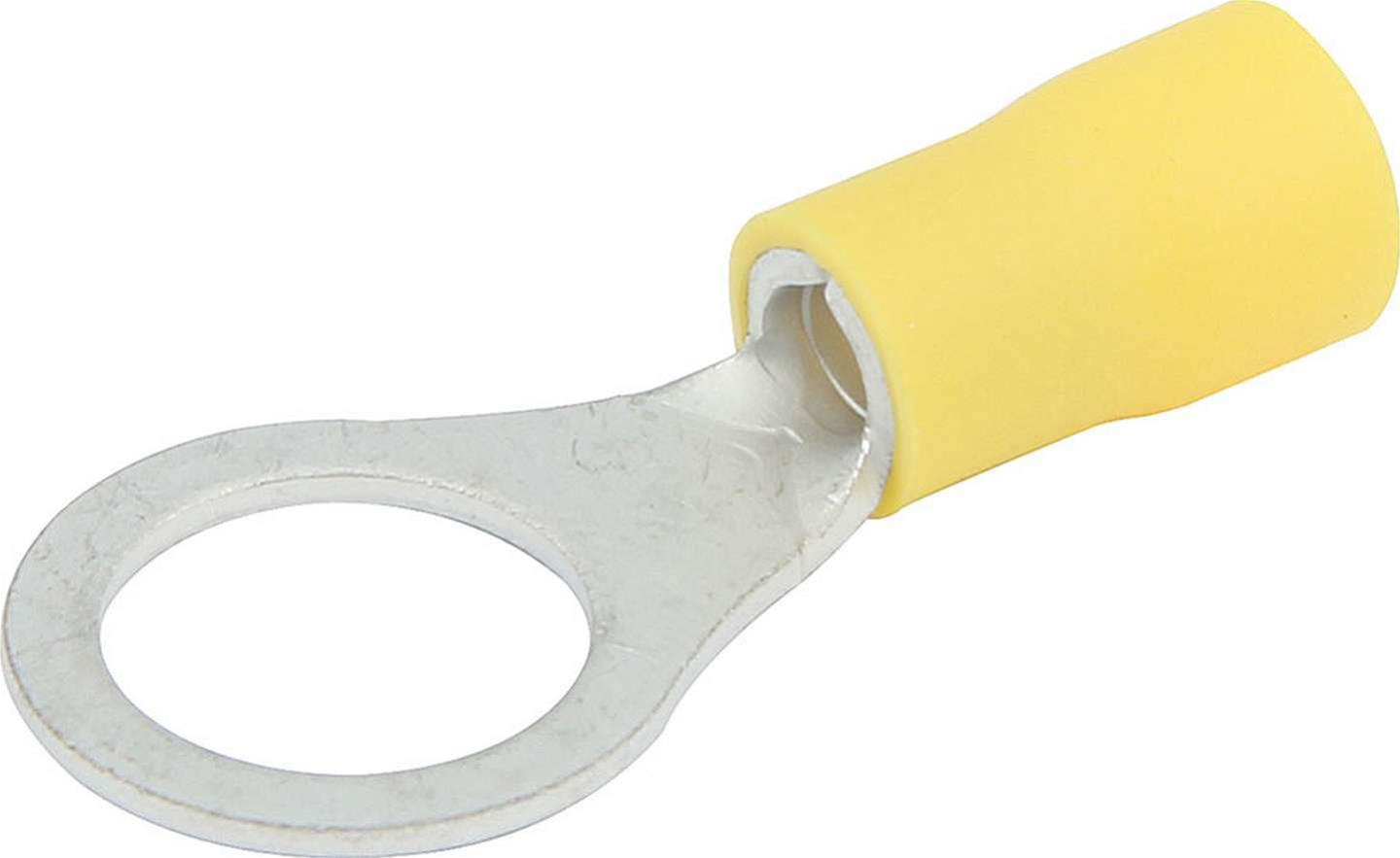 Allstar Performance Terminal Connectors ALL76056 Electrical Wiring Connectors, Tin Plated Copper, 3/8 in. Stud Ring, Male, PVC Insulated, 10-12 Gauge, Set of 20
