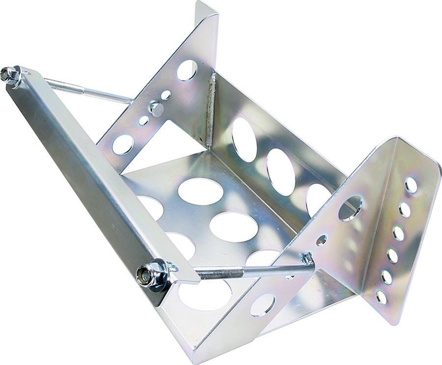 Allstar Performance Battery Boxes ALL76102 Box, Steel, Zinc Plated, 11.000 in. Length, 7.000 in. Width, Bolt-On, Each
