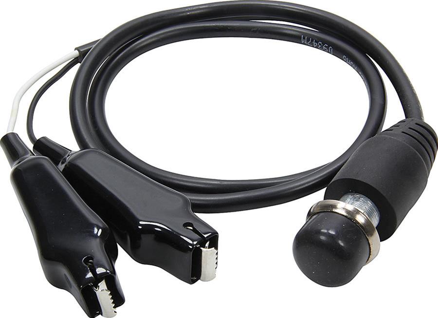 Allstar Performance Remote Starter Buttons ALL76206 Buttons, Push Button Switch, 60 in. Long Lead, Gator Style Clamps, Insulated, Black, Each