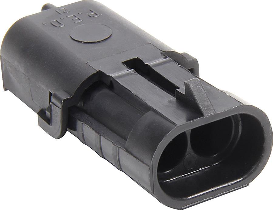 Allstar Performance Weatherpack Connector Housings ALL76291 Wiring Replacement Parts, Weatherpack, Housing, 2 Pin, Male, Each