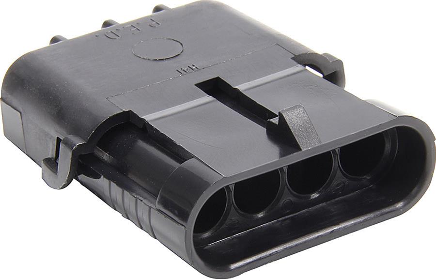Allstar Performance Weatherpack Connector Housings ALL76295 Wiring Replacement Parts, Weatherpack, Housing, 4 Pin, Male, Each
