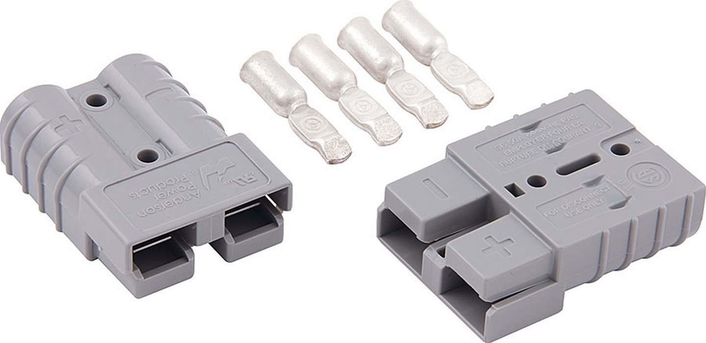 Allstar Performance Battery Quick-Disconnects ALL76320 Quick Disconnect, 6-Gauge, 50 Amp Rating, Gray. Set