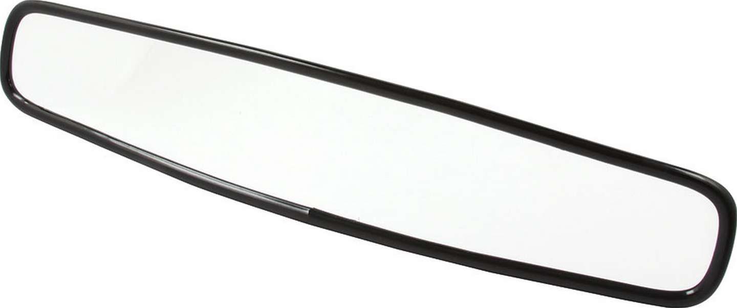 Allstar Performance Convex Mirrors ALL76406 Mirror, Rear View, Convex, Oval, Manual Adjustment, Black Plastic Housing, 14 in. Width, Each
