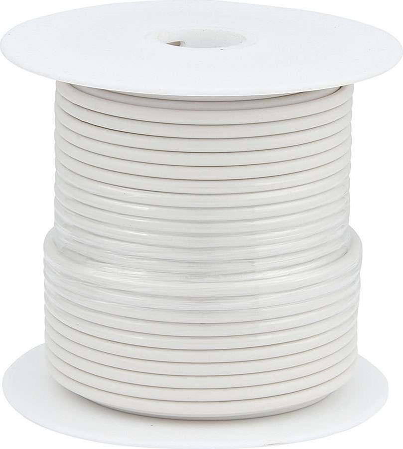 Allstar Performance Primary Electrical Wire ALL76512 Wire, 20-Gauge, 100 ft. Long, White, Each