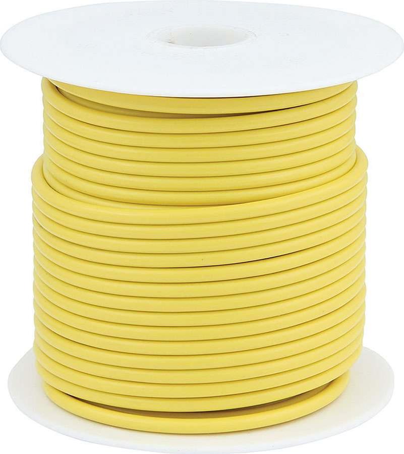 Allstar Performance Primary Electrical Wire ALL76514 Wire, 20-Gauge, 100 ft. Long, Yellow, Each