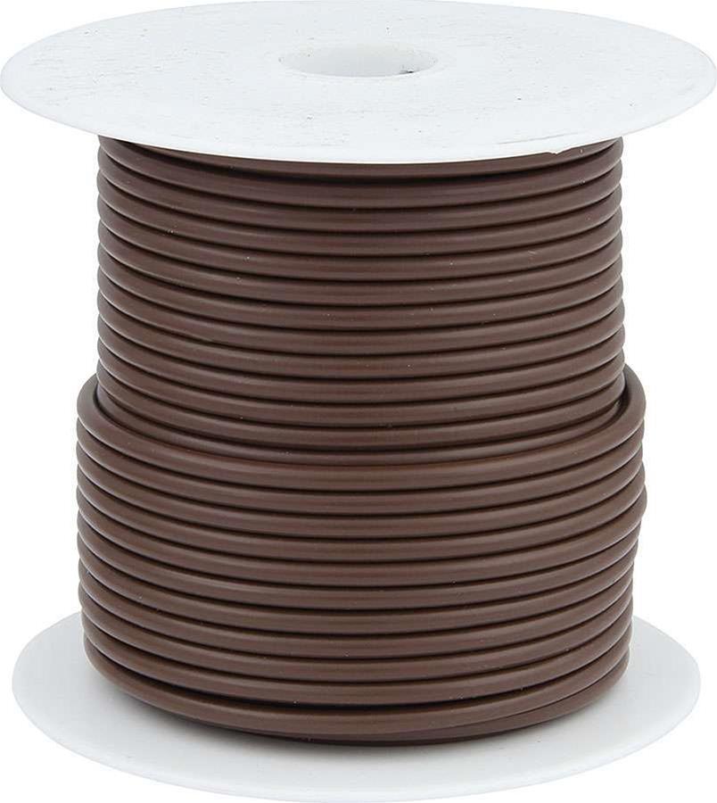 Allstar Performance Primary Electrical Wire ALL76555 Wire, 14-Gauge, 100 ft. Long, Brown, Each
