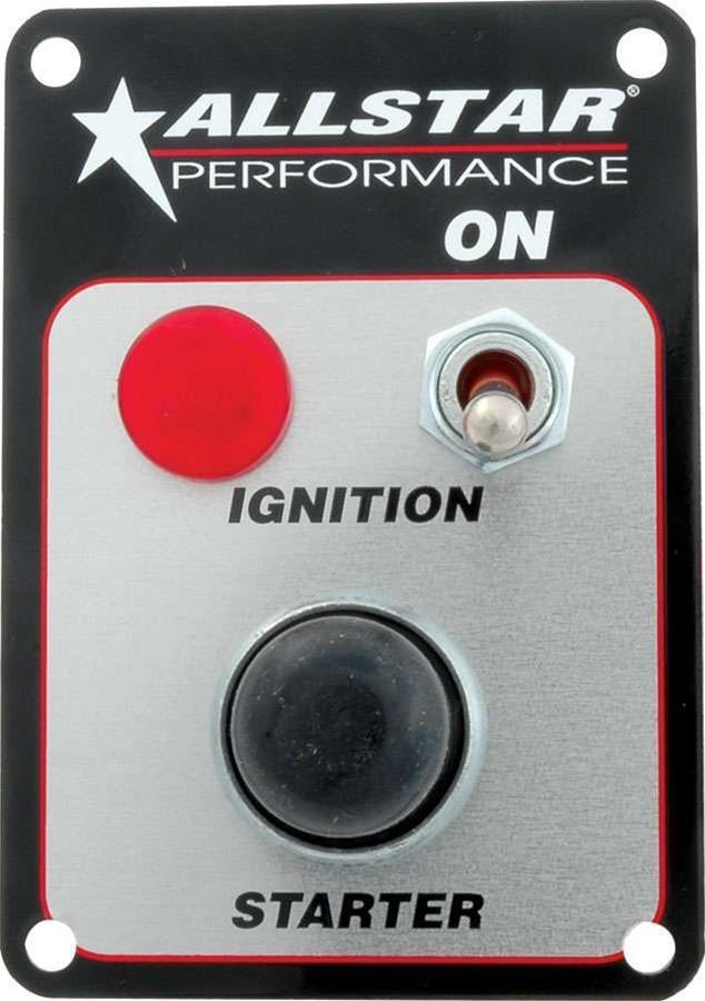 Allstar Performance Electrical Switch Panels ALL80162 Panel, Waterproof, Ignition, Starter, With Light, Each