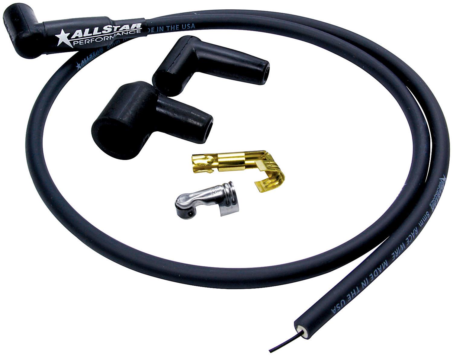 Allstar Performance Coil Wires ALL81380 Wires, Wire Kit, No Sleeving