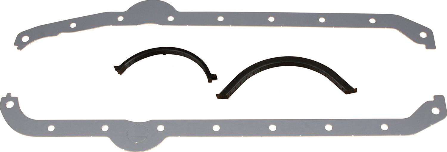 Allstar Performance Oil Pan Gasket Sets ALL87220 Gaskets, Engine Pan, Composite, 2-piece Seal, Chevy, Small Block, Set