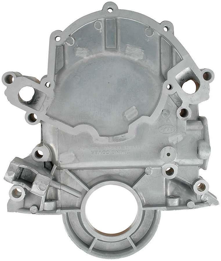 Allstar Performance Timing Covers ALL90016 Covers, 1-piece, with ECC Sensor Mount and Fuel Pump Boss, Aluminum, Natural, Ford, Small Block, Each