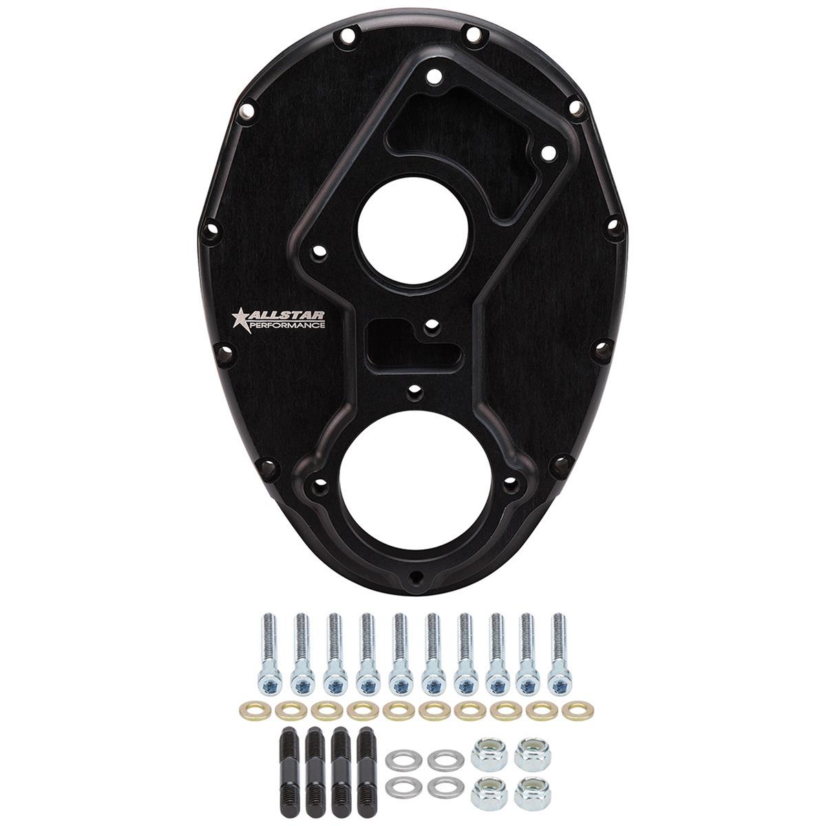 Allstar Performance Timing Covers ALL90080 Cover, Billet Aluminum, Sprint Standard Cam, Each
