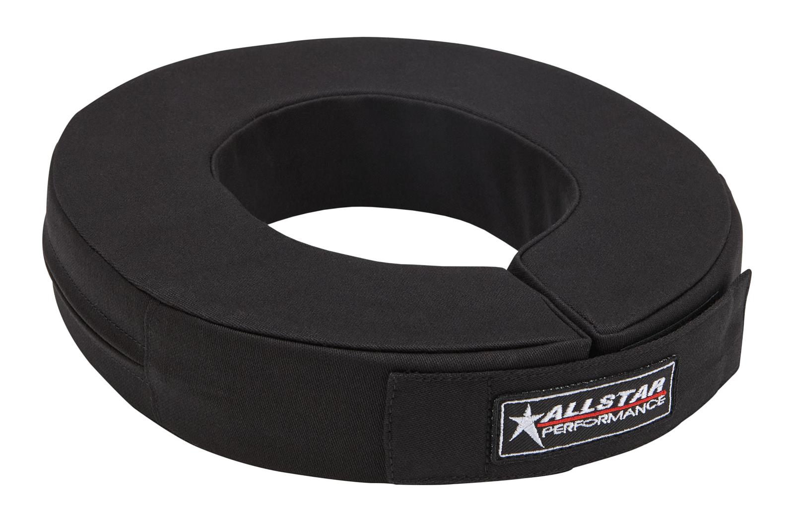 Allstar Performance Helmet Supports ALL920014 Support, Non-SFI, Horseshoe-Style, Adjustable, Black, 17 in. ID, Adult Large, Each