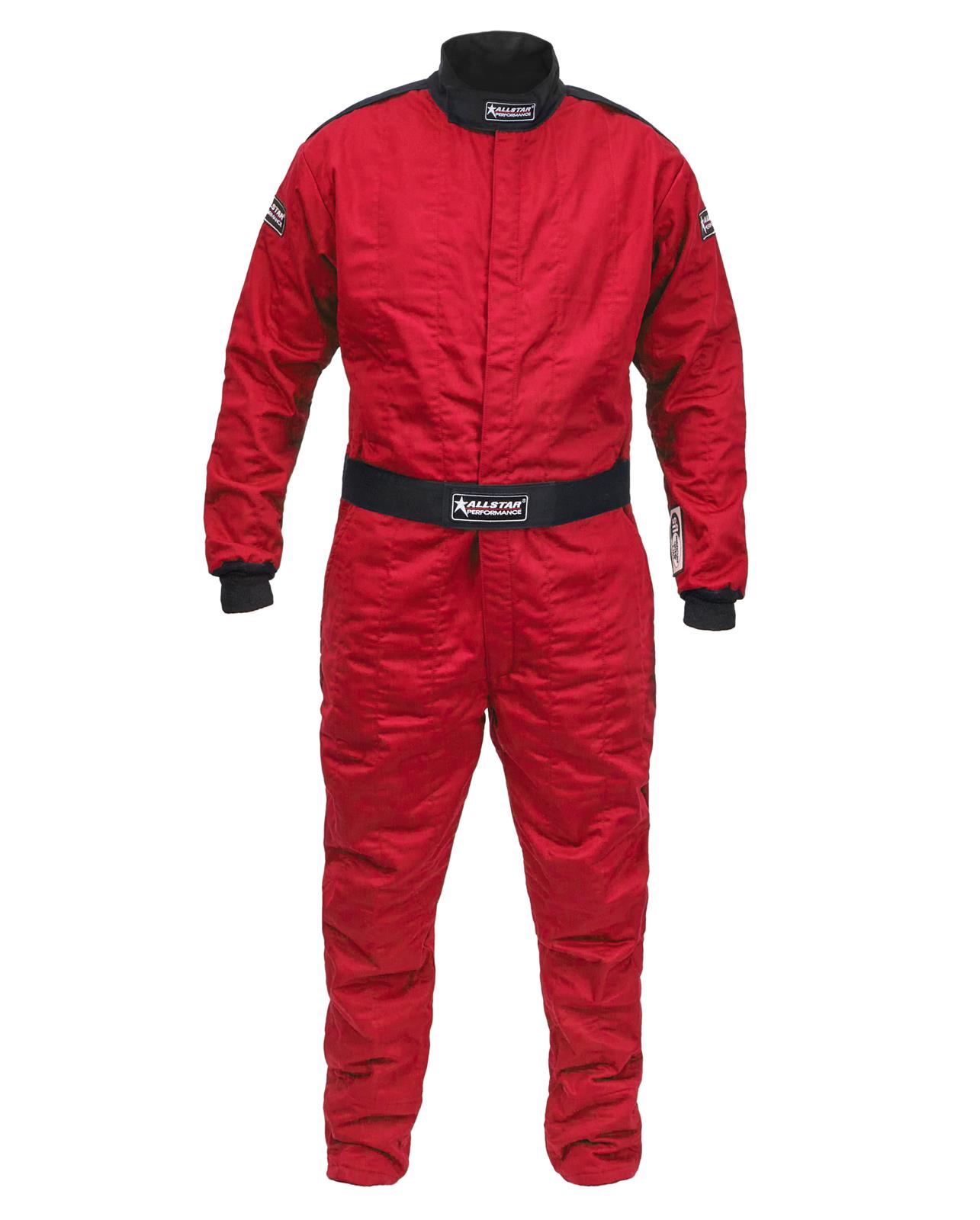 Allstar Performance Driving Suits ALL935075 Suit SFI 3.2A/5 M/L Red X-Large